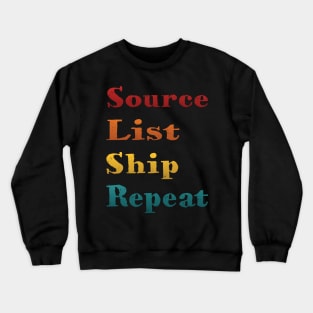 Source List Ship Repeat Crewneck Sweatshirt